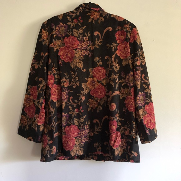 Vintage floral blazer - Picture 2 of 3